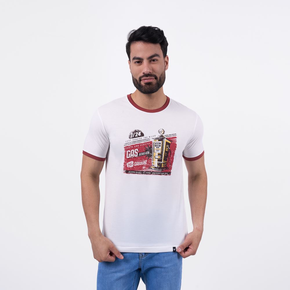 POLO BRONCO HOMBRE - GAS STATION JERSEY